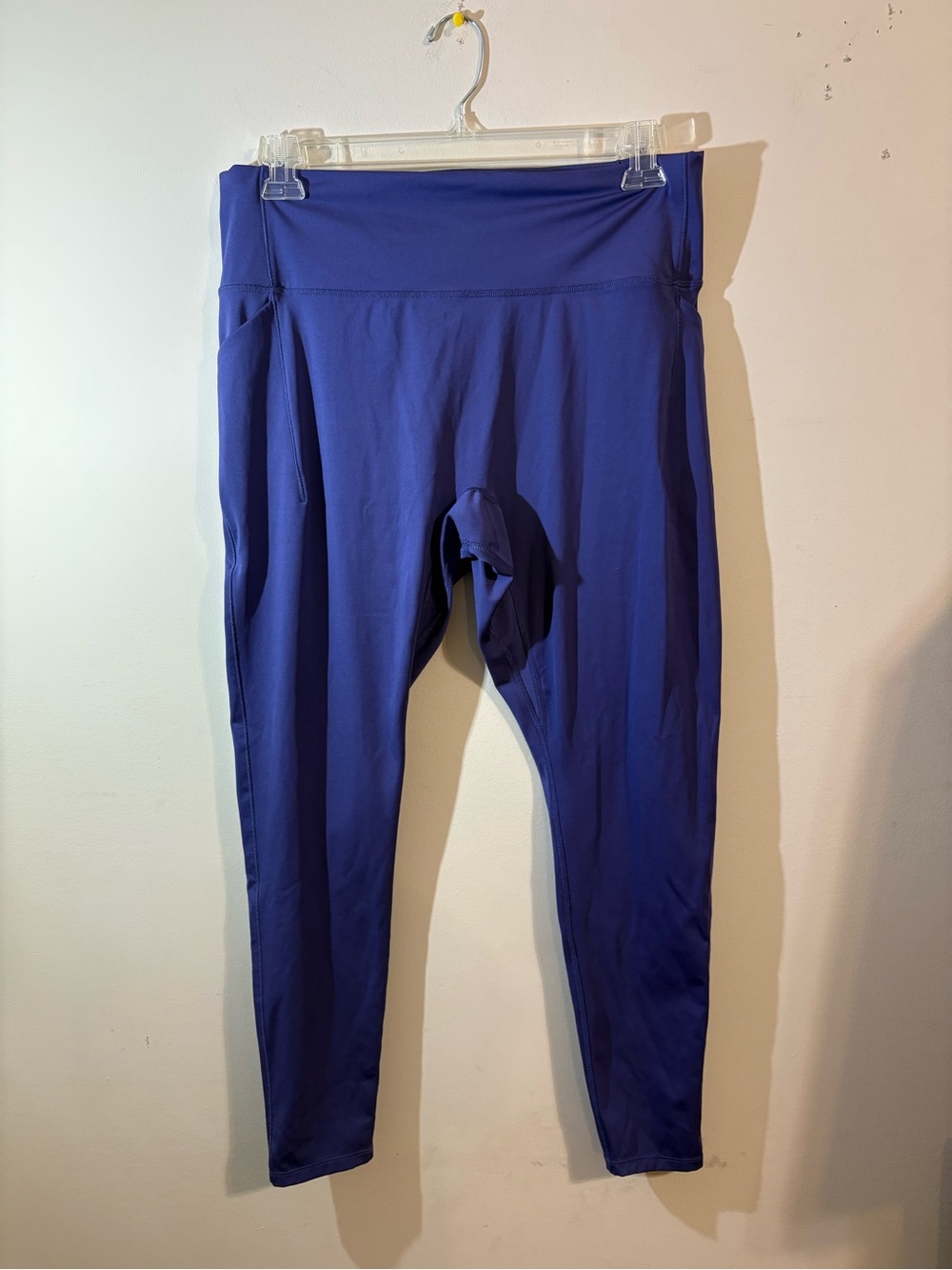 DSG athletic leggings High-Waist Athletic Royal Blue women’s XXL side pockets